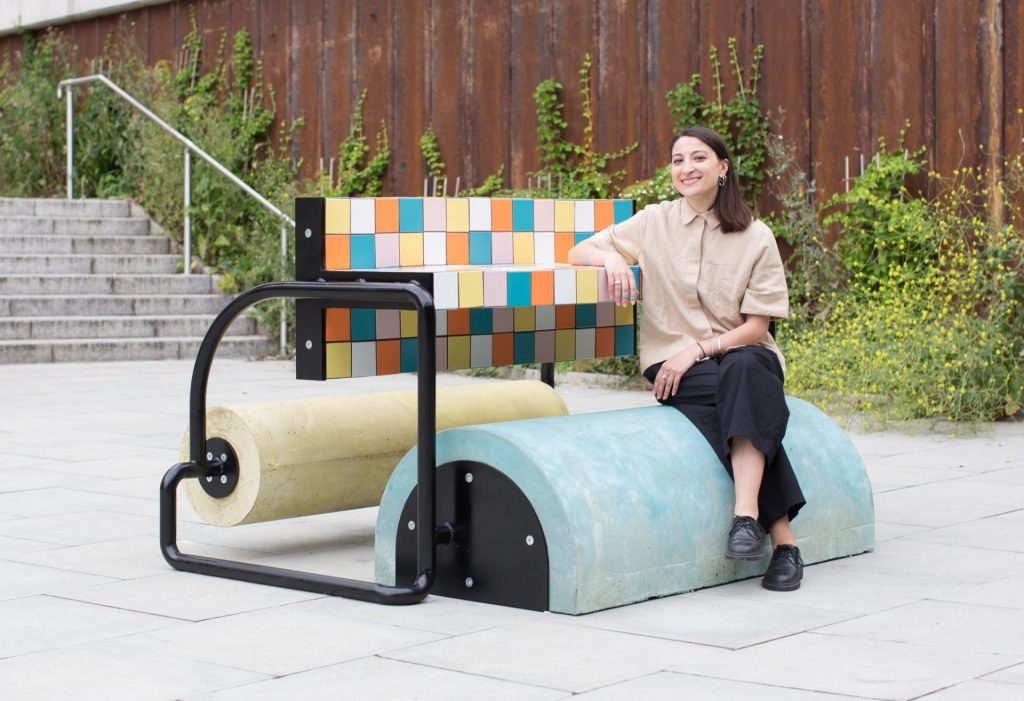 Ealing Benches in North Acton Square